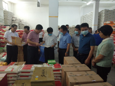 温捷香来梅江区专题调研粮食安全和高标准农田建设工作