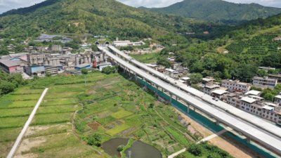 这风景好美...梅州东环高速优化路线努力“多留一寸耕地”