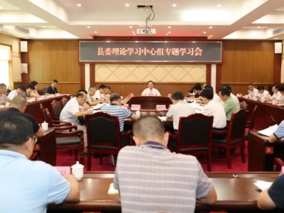 丰顺县委理论学习中心组举行专题学习会：全面落实新时代党的建设总要求 推动基层党建全面进步全面过硬