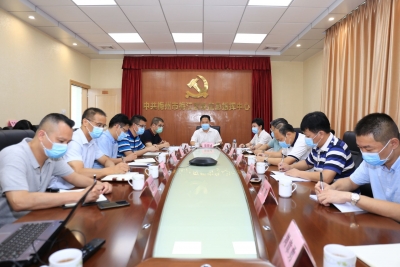 梅江区召开疫情防控工作电视电话会议并开展疫情防控检查：毫不懈怠抓好常态化疫情防控