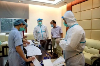 黄建庭带队检查县人代会各项筹备工作：落实落细防控措施 全力做好服务保障