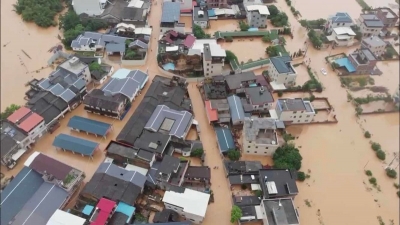 滚动丨有序疏散群众、陆续运送物资…暴雨侵袭平远，多方合力齐抗灾