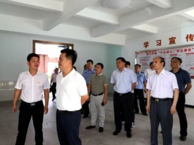 朱汉东带队到光德镇调研反电诈工作