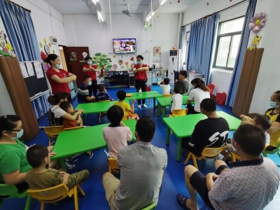 在生活中教育~梅江区残联多方式开展残疾未成年人思想道德建设