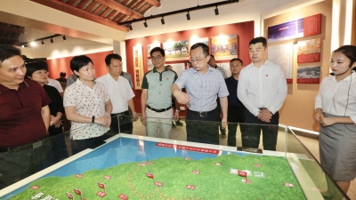 陈敏到梅江区调研名人故居（旧居）保护修缮工作：挖掘名人资源 打造文化高地