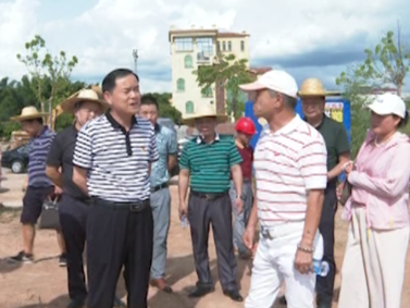 洪国华调研园区建设：全力加快征地拆迁 服务园区发展大局