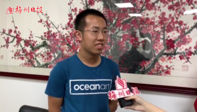 梅州V视丨省排名58名的梅州高分考生朱梓杰：高考逆袭成“黑马”，心态在于稳！