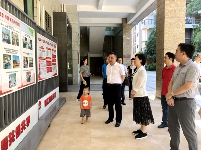 李利平到梅县区程江镇督导创文工作：落实“四级联创” 决胜创文攻坚