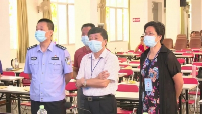 宋才华率队到平远高考考点巡考