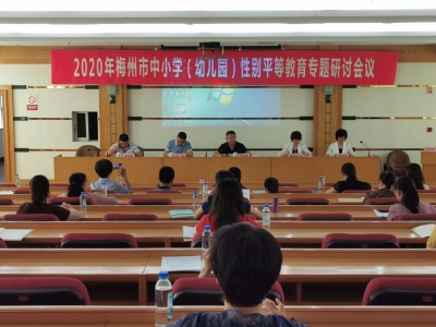 探索打造梅州品牌~梅州召开中小学（幼儿园）性别平等教育专题研讨会