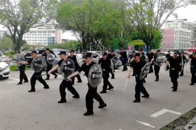 战训合一！梅州公安巡警支队创新打造战训队伍 保障城区安全