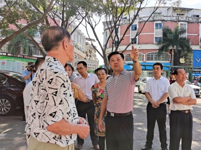 陈志宁到梅江区调研督导创文工作：打造优美宜居的文明城市