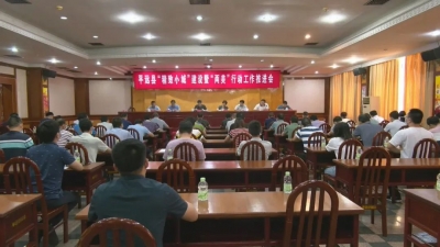 平远召开“精致小城”建设暨“两美”行动工作推进会