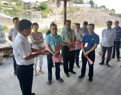 梅江区人大组织开展清凉山郊野公园建设调研