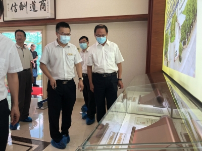 广东省知识产权保护中心来梅调研：保护知识产权 护航企业发展