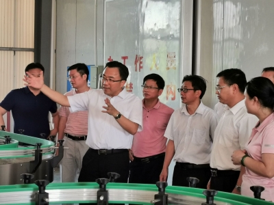 温向芳到平远调研防旱抗旱和现代农业产业园建设工作