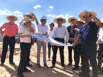 黄文沐到嘉应新区检查调研重点工作推进情况：加快江南新城品质化建设步伐