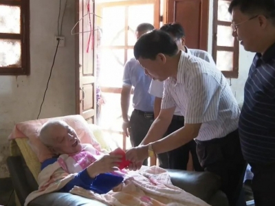 “八一”建军节前夕，宋才华率队走访慰问平远退役军人