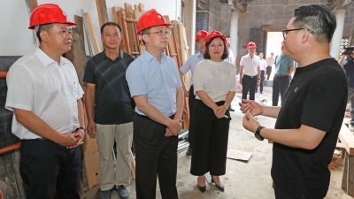 陈敏到大埔县调研时强调：巩固提升脱贫攻坚成果 推动全面脱贫与乡村振兴有效衔接