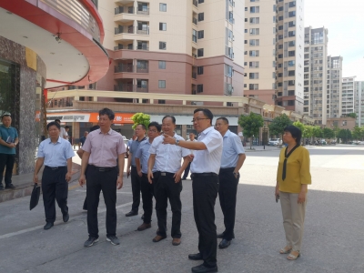 温向芳到梅江区督导创文工作：振奋精神 奋勇争先 打好创文攻坚战