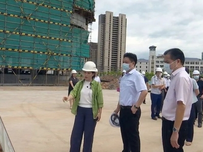 陈伟明、刘彩波率队到三家县级医院迁建项目一线开展党日活动 