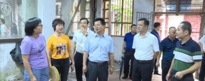 廖茂忠率队督导“创文”工作时要求：加大宣传 发动群众 营造创文好氛围