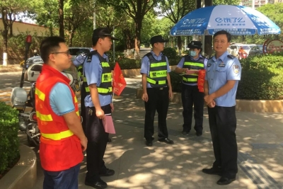 梅县区公安实行“包片”负责制督战创文工作