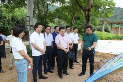 省住房城乡建设厅党组书记赵坤率队到丰顺调研对口扶贫工作