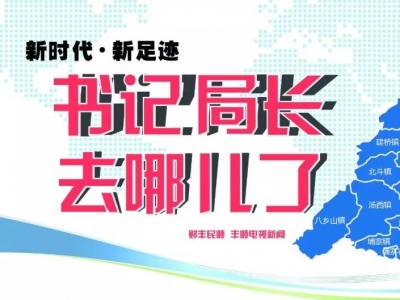 上周，丰顺的书记局长们的工作重点都在这里！