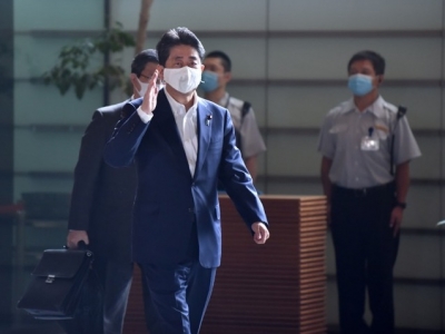 日媒：安倍晋三有意不设临时代理 任职到选出下一任首相为止