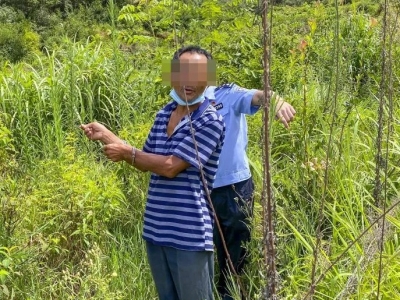 用锄头打死人后还放火烧山！兴宁一男子逃亡14年，靠这谋生..