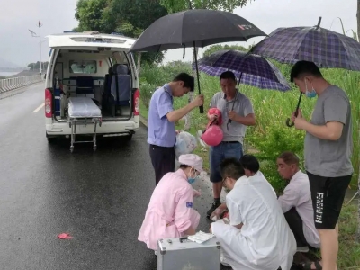 正能量！蕉岭启动警医合作，救助伤者更及时