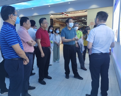 陈东率队来梅调研数字农业和市场体系建设工作