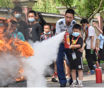 创文在行动！大埔县开展消防安全宣传活动