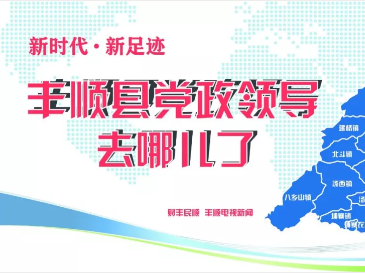 上个月，丰顺县党政领导都在忙哪些工作？