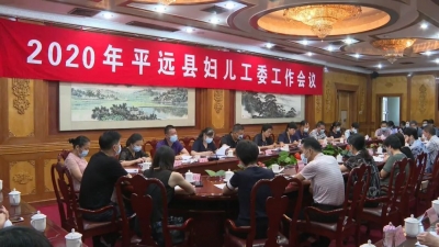 平远县召开2020年妇儿工委工作会议