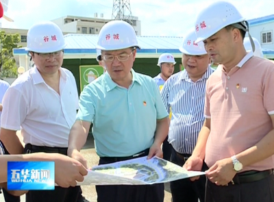 ​朱少辉率队调研疫情防控和医疗卫生项目建设工作