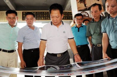 朱国城调研梅江夜间经济集聚区建设工作