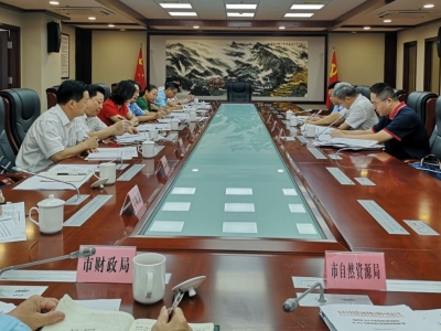 省涉农办调研组一行来梅开展涉农资金统筹整合指导调研工作