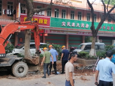 施工未成反致“泄气”，负责人：应摸清管线再作业