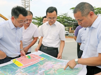 张爱军到丰顺县调研：千方百计加快项目建设和资金支出进度