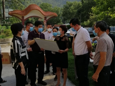 省国际生命科学基金会一行到大埔考察调研养老服务项目