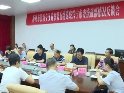 梅州市县级交叉巡察第五组向兴宁2个受巡察党组反馈巡察情况