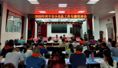 兴宁市组织收听收看2020年广东少先队工作专题培训电视电话会议