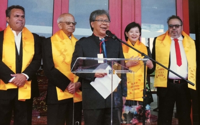 人物丨留尼汪客家华裔企业家侯沐凯：率华侨社团行“海丝之路”