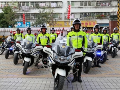 “最快双腿”是他们的威武形象！大埔公安铁血“晒”哥这样炼成~