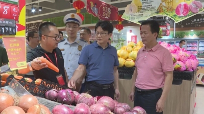 蕉岭领导检查国庆中秋节前安全生产工作 