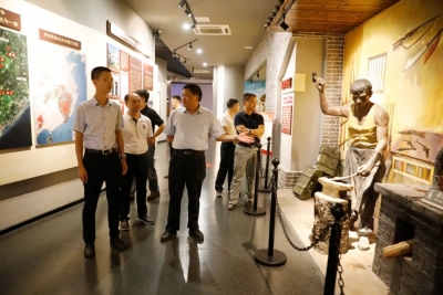 省文化和旅游厅领导到五华调研客家文化（梅州）生态保护实验区建设工作