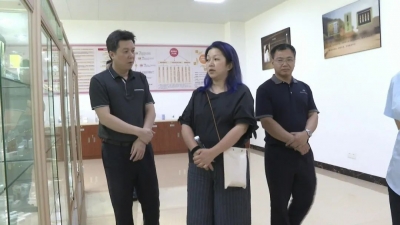 星际文化集团来平远考察