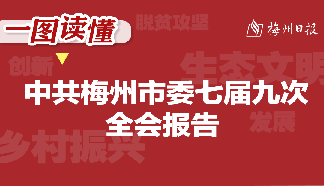 划重点！市委七届九次全会报告，一图读懂它！